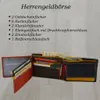 flevado Herrengeldbörse Multi Farben  echt Leder Produktbild-Vorschau 2