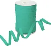 100m Gummiband Gummilitze 7mm flach gestrickt Stretch Elastisch helltürkis Produktbild-Vorschau
