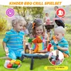 Outdoor-Spielküche Kindergrill Outdoor Holz, BBQ Produktbild-Vorschau 5