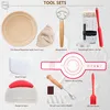Gärkorb 10-tlg Sauerteig Starter Set, Sauerteig Zubehör mit Produktbild-Vorschau 8