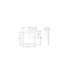 BARD moderne LED-Deckenleuchte 22W Corten 3394-21-361 Fabas Produktbild-Vorschau 1