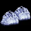 Two coils of white LED rope lights against a black background. Náhled obrázku produktu