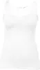 Single-Jersey Tank Top Plus Size Damen, Weiß, XXL Produktbild-Vorschau 1