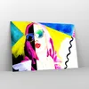 Bilder auf glas - Frau Modell - 120x80cm - Glasbilder - Produktbild-Vorschau 4