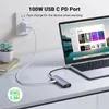 UGREEN USB-C to 2*USB3.0+HDMI+RJ 45+SD&TF +PD port Hub Produktbild-Vorschau 23