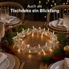 Weihnachtskranz LED Kranz Timer Batterie Lichterkranz Produktbild-Vorschau 5
