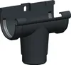 Dachrinne Halbrund 60mm Einzelteile | Rinnenstutzen Stutzen Produktbild-Vorschau 1