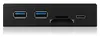 Icy Box IB-HUB1417-I3 Hub 3 ports IcyBox Hub USB 3.0 A/C Voir les images du produit 9