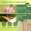 be4nature Bordura da giardino in legno flessibile 10 x 200 Anteprima dell’immagine prodotto 3
