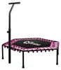INLEA FITNESS Trampolína 130 cm s madlem – růžová Náhled obrázku produktu 1