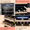 Klarstein Cave a Vin, Réfrigérateur à Vin avec Porte en Voir les images du produit 5