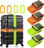 4 Stück Gepäckanhänger Set, rutschfest Einstellbare Koffer Produktbild-Vorschau 1