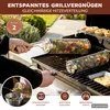 eluno Grillkorb 2er-Set mit abnehmbaren Griffen aus Produktbild-Vorschau 2