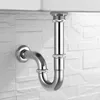 Siphon für Waschbecken G 1 1/4 Zoll, Edelstahl Produktbild-Vorschau 2