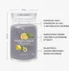 Yankee Candle Signature, Zylinder, Grau, Black tea (leaf), Produktbild-Vorschau 3