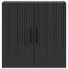 vidaXL Wandkast, 59 x 31 x 60 cm, houtvezel, zwart Productafbeelding-voorbeeld 4