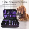 9-teiliges Haustierpflege-Set für Hunde & Katzen, Bürsten, Produktbild-Vorschau 6