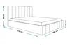 Polsterbett SIM 10 mit Kopfteil, 160x200 cm, Doppelbett mit Produktbild-Vorschau 5