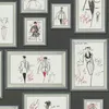 Karl Lagerfeld Wallpaper Designertapete Sketch Luxustapete Produktbild-Vorschau 2