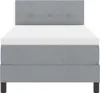 vidaXL Boxspringbed met matras, lichtgrijs, 80 x 200 cm, Productafbeelding-voorbeeld 6