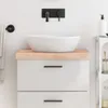 Waschtischplatte 60x30x(2-6) cm Massivholz Unbehandelt Produktbild-Vorschau 2
