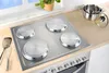 WENKO 4er Set Herd Abdeckung Platten Edelstahl Produktbild-Vorschau 6