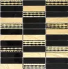 Mosaik Fliese Marmor Naturstein Rechteck Stein Carving gold Produktbild-Vorschau 1