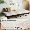 Klappbett 80x200 cm, Gästebett klappbar mit 4 Rollen, Produktbild-Vorschau 3