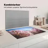 KitchenYeah© Herdabdeckplatte Rosa Blumen aus der Umgebung Produktbild-Vorschau 3