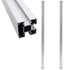 vidaXL Zaunpfosten 2 Stk. Aluminium 185 cm Produktbild-Vorschau 8