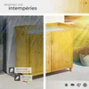 Armoire de jardin basse - marron Voir les images du produit 5