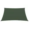 vidaXL Tenda da sole 160 g/m² verde scuro 3x3 m HDPE Anteprima dell’immagine prodotto 10