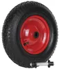 Schubkarrenrad Linienprofil Luft 16x4.00-8 Ø390mm Schwarz 1 Produktbild-Vorschau 1