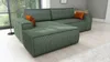 Ecksofa TOR mit Schlaffunktion. Farbe: Winter Moss. Produktbild-Vorschau 2