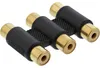 InLine® Adattatore audio/video, da presa a spina 3x cinch a Anteprima dell’immagine prodotto 1