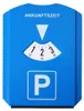 Parkschijf "Basic", blauw/wit Productafbeelding-voorbeeld 2