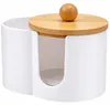 EDIBAZZAR | Badezimmer-Organizer für Wattepads und Produktbild-Vorschau 1