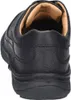A top-down view of a black leather shoe. Anteprima dell’immagine prodotto