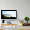 Relaxdays Monitorständer, 2 Schubladen, PC Erhöhung für Produktbild-Vorschau 2