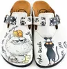 Damen Clogs Calceo mit Katzen WCAL342 42 Produktbild-Vorschau 7