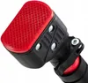 A close-up view of a black and red pull-up bar attachment. Náhled obrázku produktu