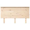 vidaXL Bett-Kopfteil 144x6x82,5 Massivholz Kiefer Produktbild-Vorschau 3
