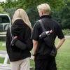 Unisex Hüfttasche mit Flaschenhalter – Große, verstellbare Produktbild-Vorschau 6