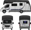INF Telo copri camper nero, tessuto Oxford 210D L Anteprima dell’immagine prodotto 1