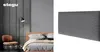 Wandkissen Kordsamt grau Textil-Optik 30 x 60 cm Produktbild-Vorschau 7