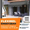 KESSER® Klemmmarkise mit Handkurbel Balkon, Balkonmarkise Produktbild-Vorschau 2
