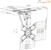 EasyLife - Support TV plafond Smart Home pivotant et Voir les images du produit 8