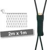 ECD Germany LED Lichternetz 2m 160 LEDs Warmweiß Produktbild-Vorschau 1