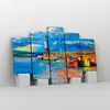 Bild auf Leinwand - Leinwandbild - Leuchtturm Meer - Produktbild-Vorschau 4