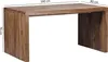 A wooden desk with dimensions indicated by measurement lines and numbers. Náhled obrázku produktu